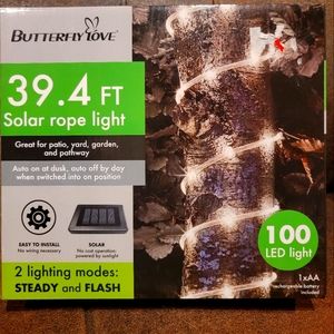 New Butterfly Love Outdoor Solar Lights